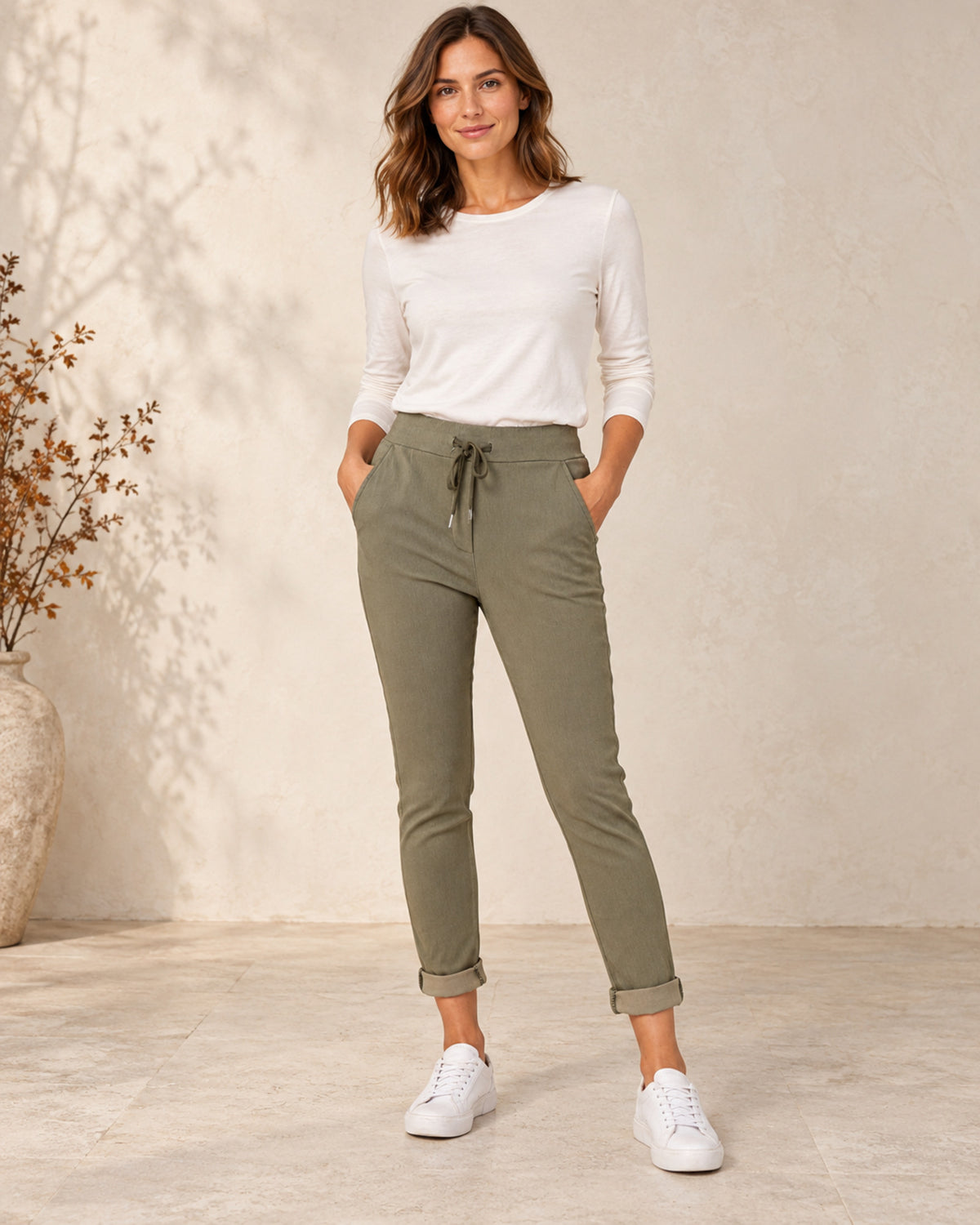 Super Stretchy Non-Crush Magic Trousers
