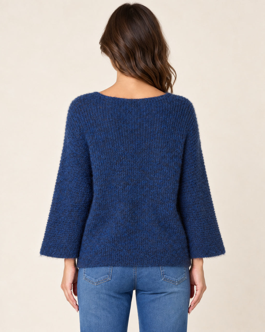 Wool Blend Cosy Knitted Jumper