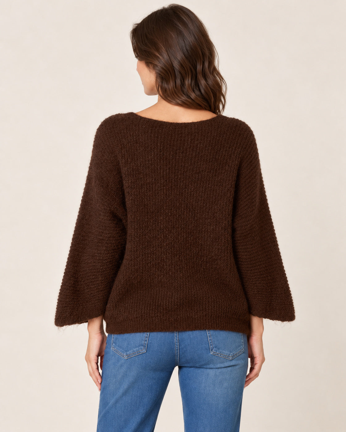 Wool Blend Cosy Knitted Jumper