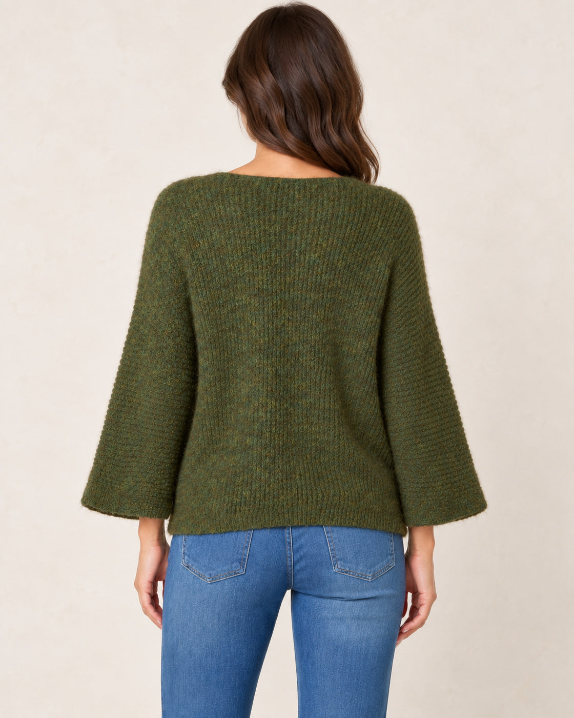 Wool Blend Cosy Knitted Jumper